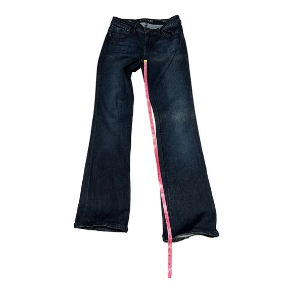 DL1961 x REVOLVE Jennifer High Rise Bootcut Jean Medium Dark Wash Size 27 - Picture 7 of 7